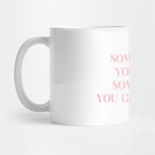 Kick, pink Mug